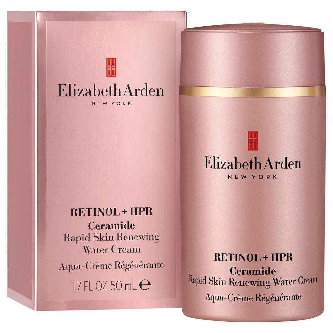 Сыворотка Elizabeth Arden — Для лица ceramide retinol + hpr ceramide rapid skin renewing water cream , объем, 50 мл — фото 2