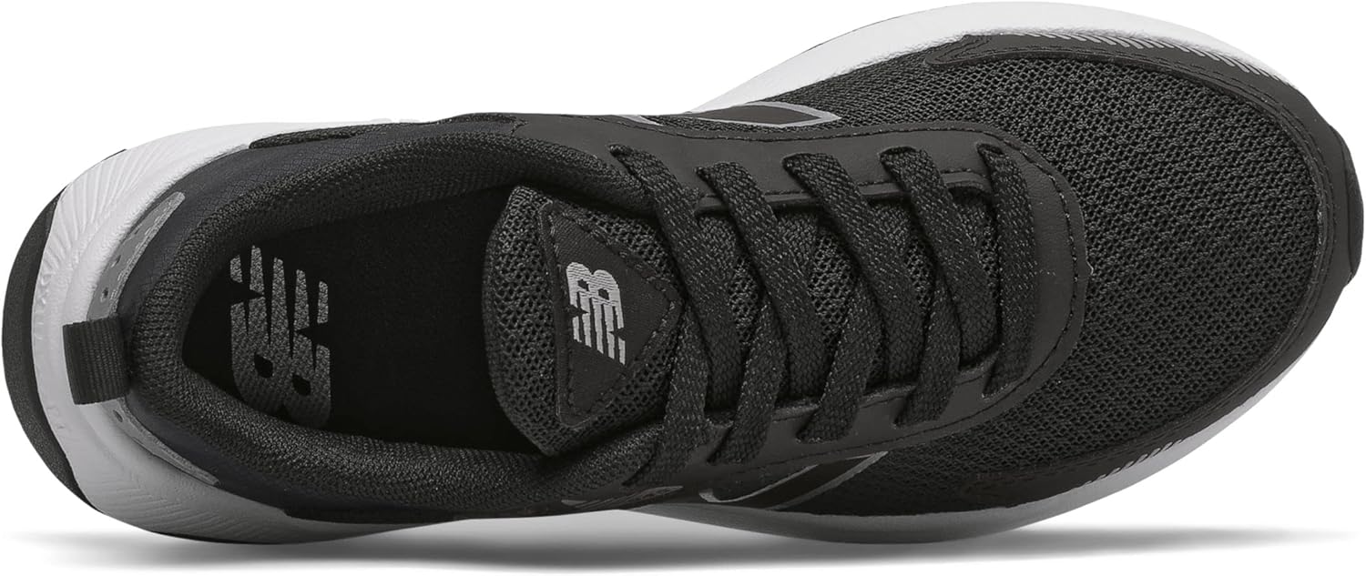 Кроссовки для детей New Balance DynaSoft 545 V1 на шнуровке, белый/черный — фото 4