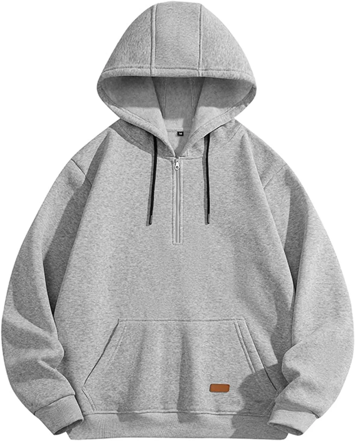 

Xiaojmake оверсайз худи для мужчин, легкий, с карманом-кенгуру