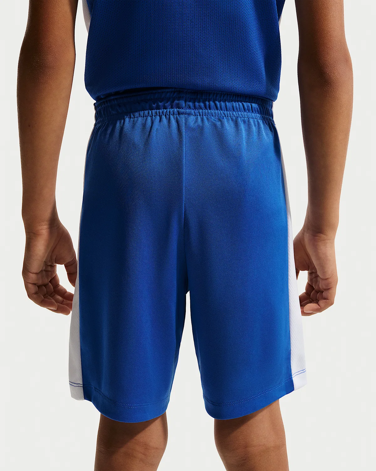 Детские шорты Nike Trophy23 Dri-FIT для мальчиков, Game Royal/White/White — фото 3
