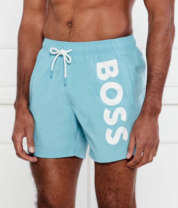 

Шорты для плавания «Осьминог» Regular fit Boss, синий