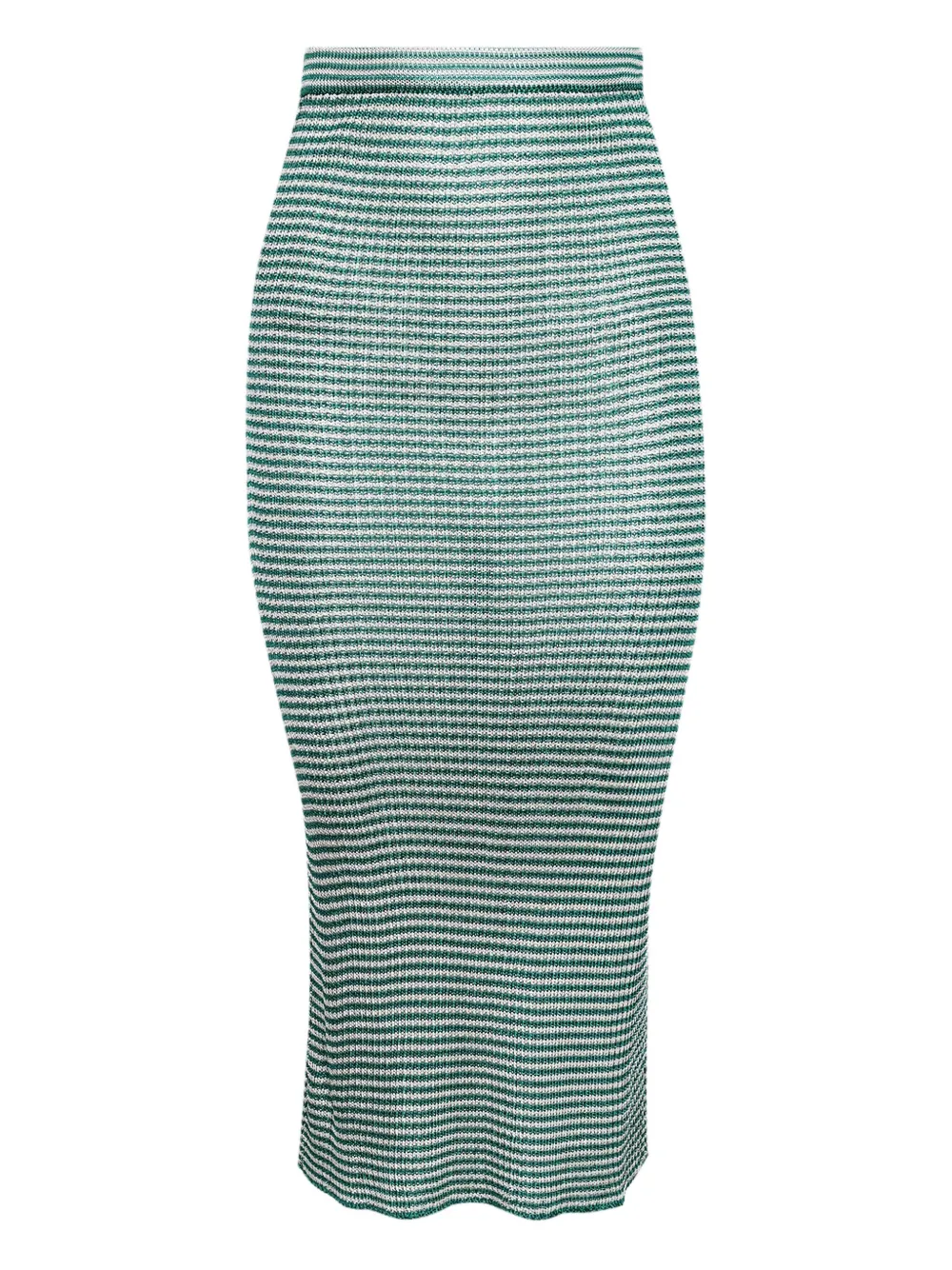 

Полосатая юбка миди в рубчик Calle Del Mar, зеленый