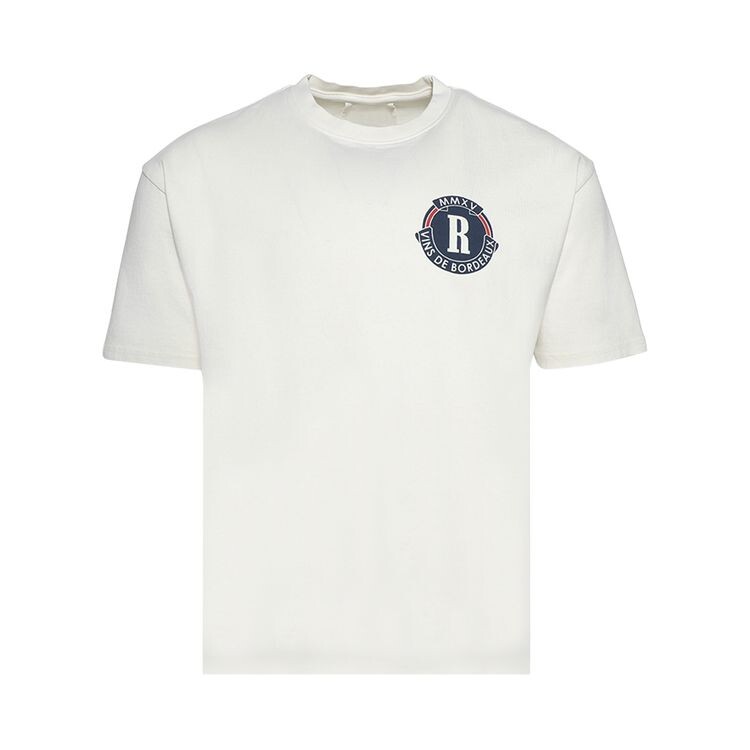 

Футболка Rhude Bordeaux Wine Tee Vintage White, белый