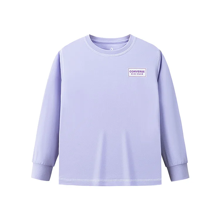 Футболка для детей с круглым вырезом Converse, Moonstone Purple