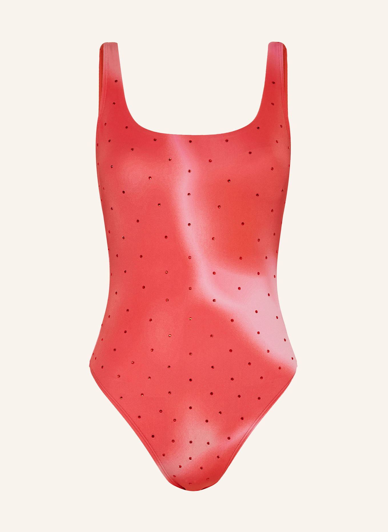 

Купальник Tropicalana с драгоценными камнями Goldbergh, красный
