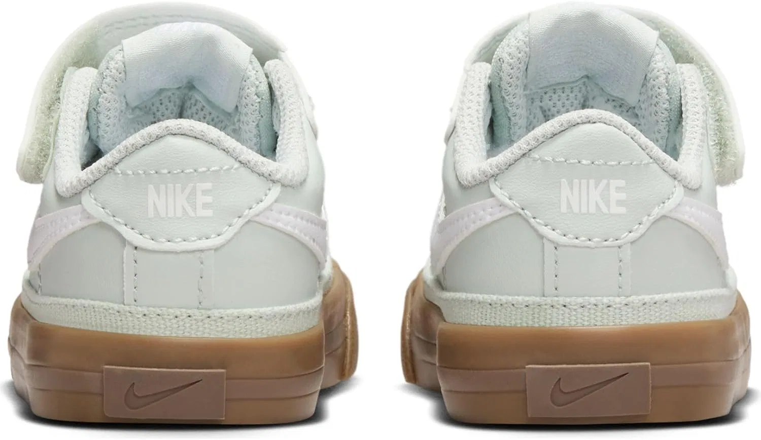 Детские кроссовки Nike Court Legacy (PSV) унисекс, Light Silver, White, Dark Coffee — фото 3