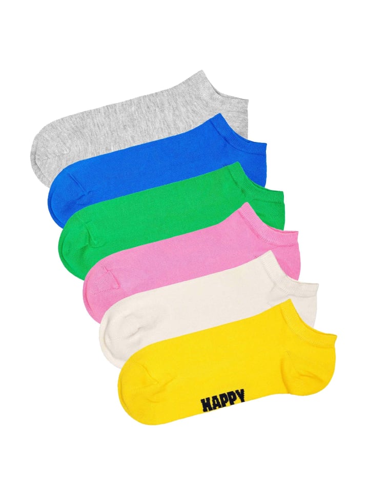 

Носки Happy Socks, цвет grau/blau/grün/pink/weiß/gelb