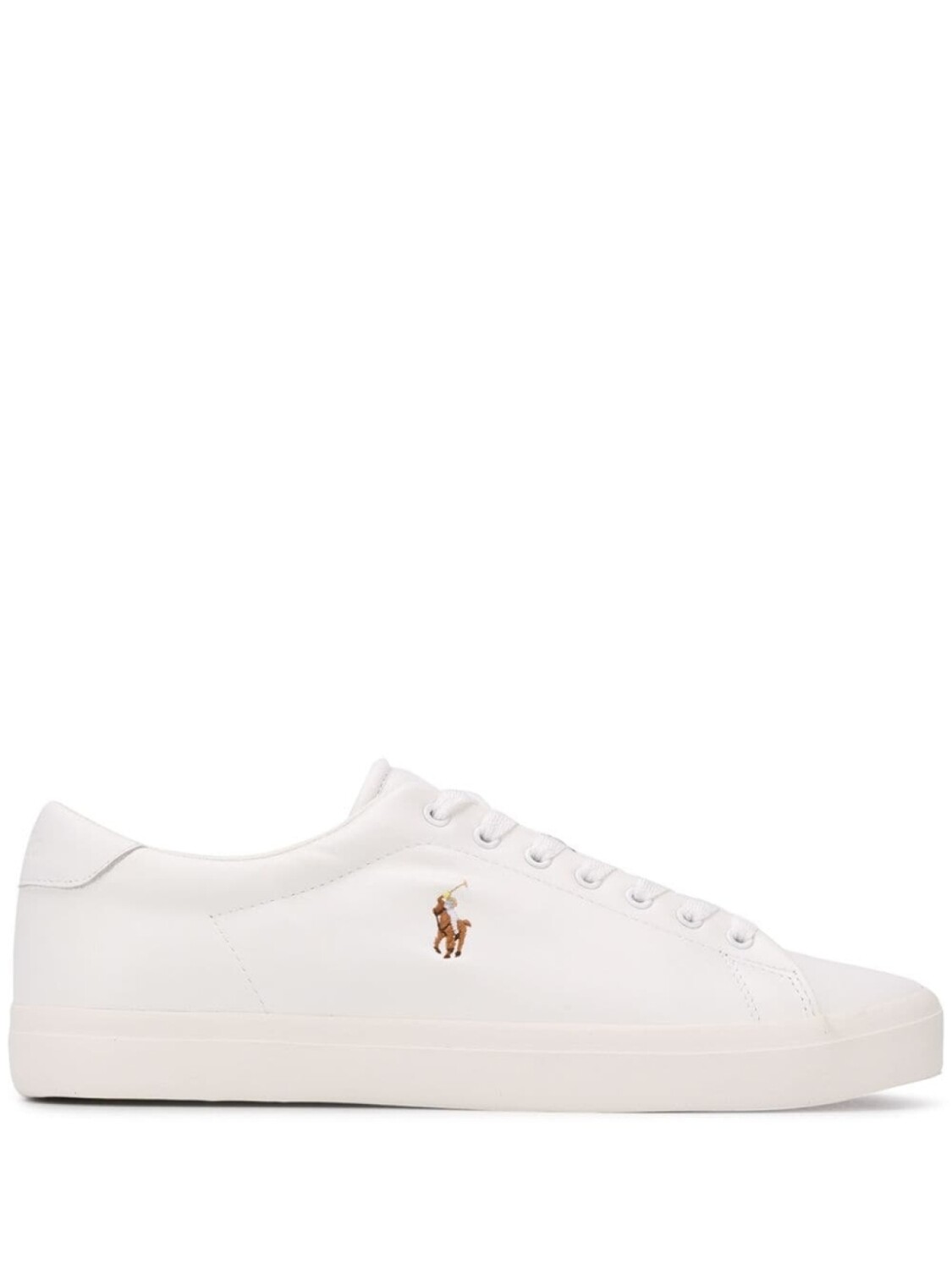 

Polo Ralph Lauren кеды с контрастным логотипом, белый