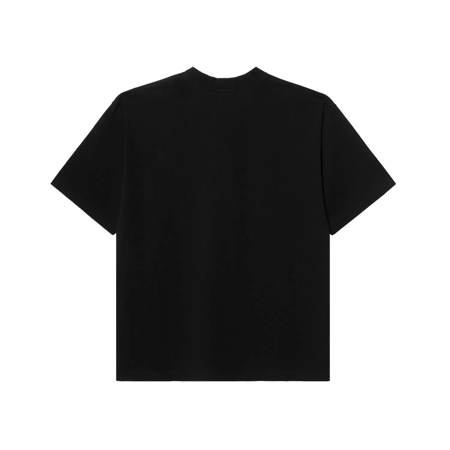 Футболка Messy Spray Medium Fit Balenciaga, Black — фото 3