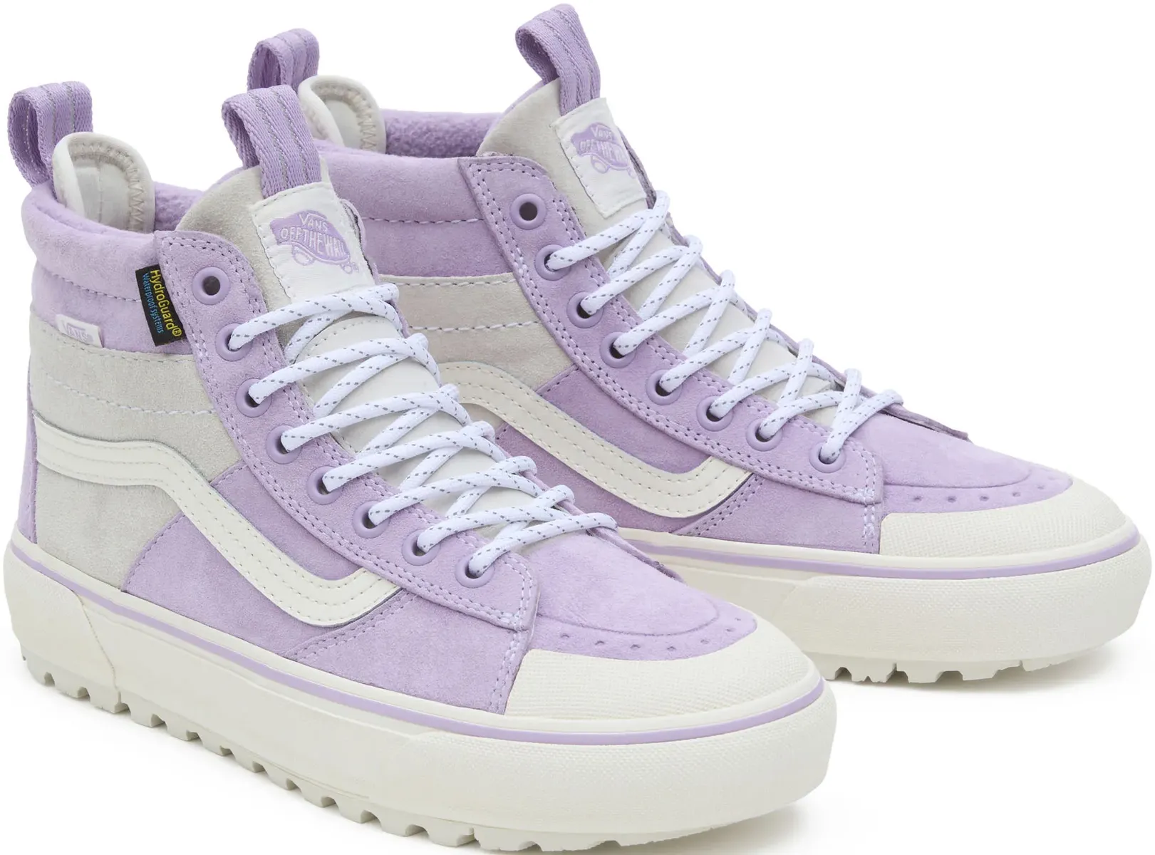 

Кроссовки Vans "SK8-Hi MTE-2" с контрастным логотипом на пятке, цвет Flieder