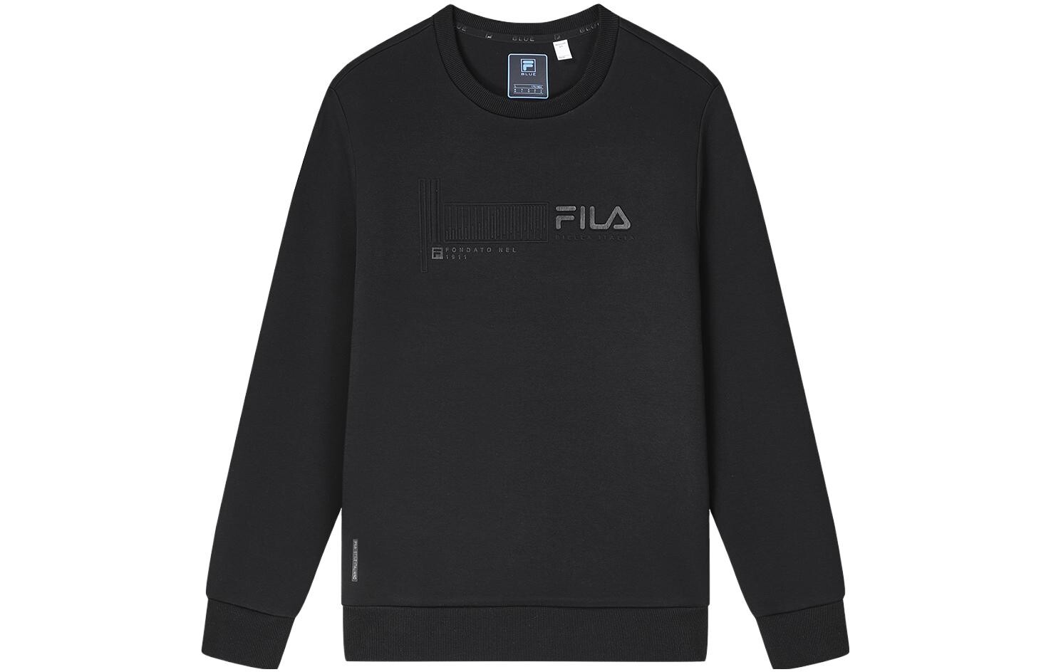 

Толстовка мужская, цвет черный как смоль Fila, черный