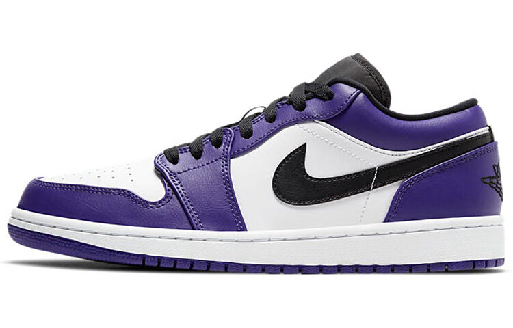 

Jordan 1 Low Court Фиолетовый Белый