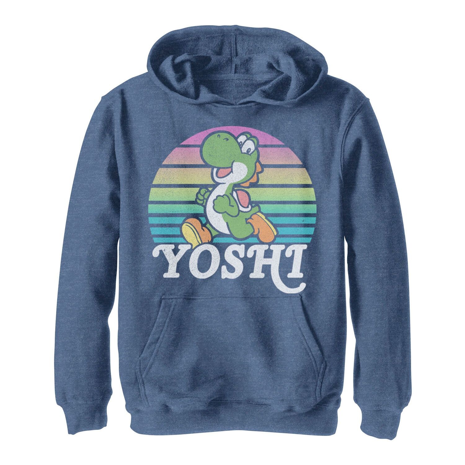 

Толстовка с портретом Super Mario Yoshi в стиле ретро для мальчиков 8–20 лет Licensed Character