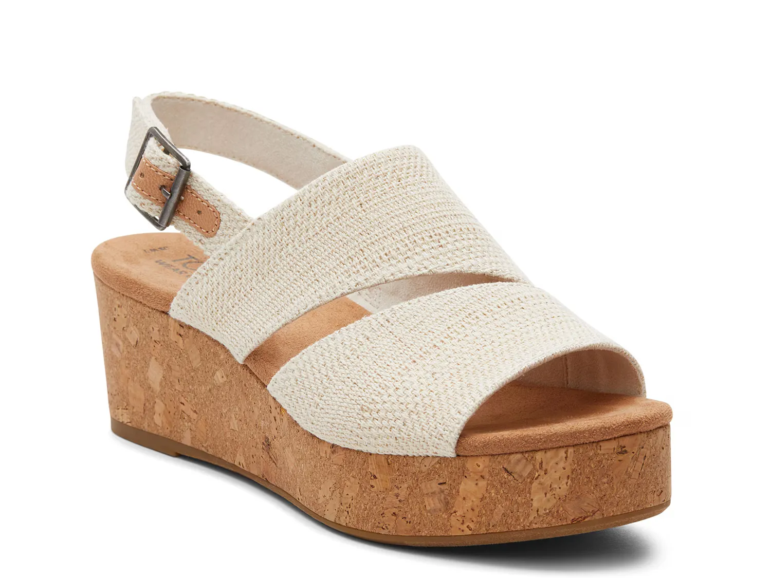 

Сандалии Claudine Wedge Sandal Toms, кремовый