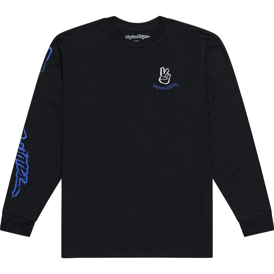 

Футболка Troy Lee Designs Long-Sleeve Troy Lee Designs, Peace Out Black