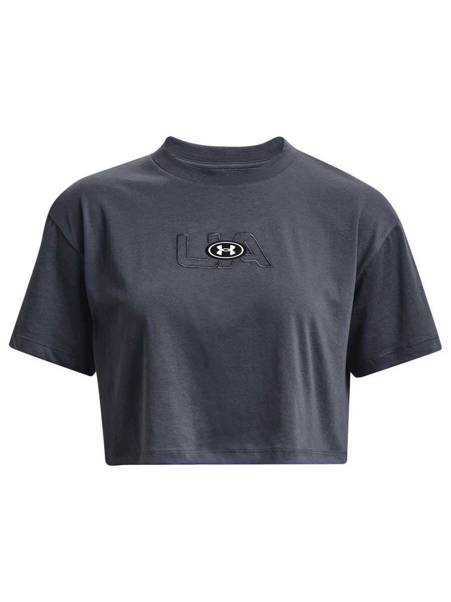 

Футболка Under Armour BRANDED LOGO CROP, серый
