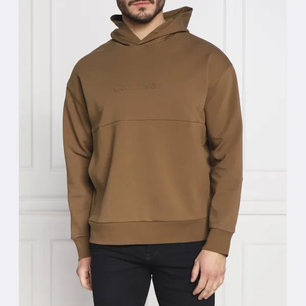 

Толстовка свободного кроя Calvin Klein, коричневый