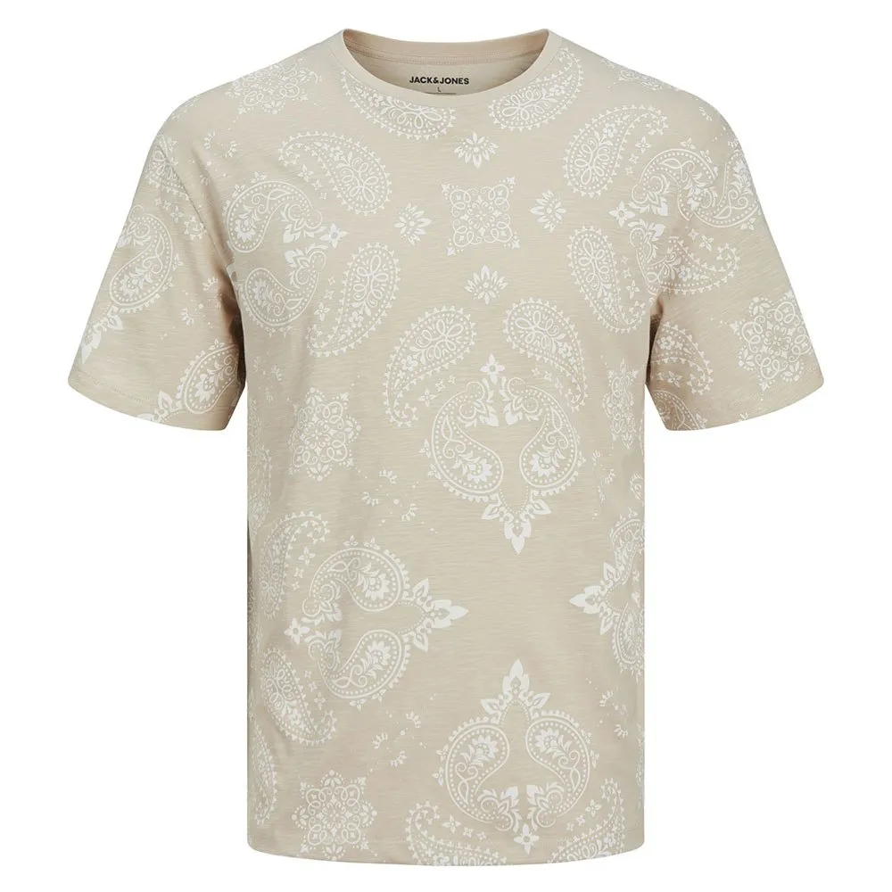 

Футболка Jack & Jones Paisley, бежевый