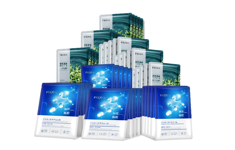 

Хлорелла, керамидная маска для лица подарочный набор увлажняющая, питающая и восстанавливающая для всех типов кожи 30 шт+20 шт PROYA