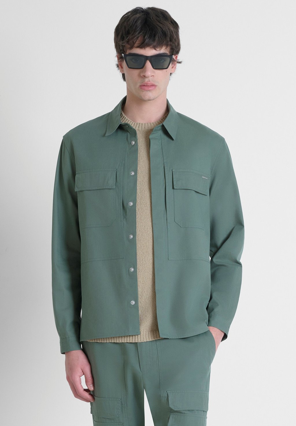 

Легкая куртка CORDOBA REGULAR FIT IN TWILL Antony Morato, зеленый