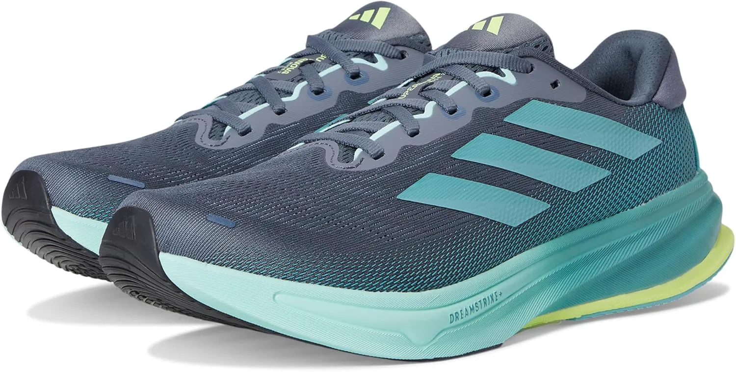 Мужские беговые кроссовки Adidas Supernova Rise 2, мятный/желтый — фото 2