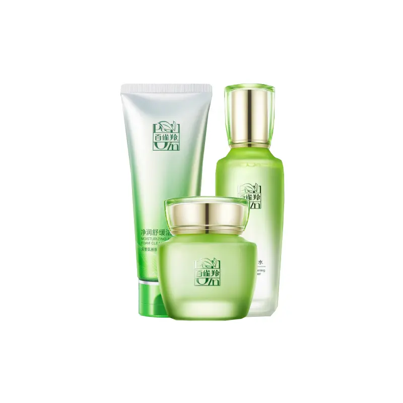 

Освежающий набор для ухода за кожей water teal успокаивающий, увлажняющий и питающий PECHOIN