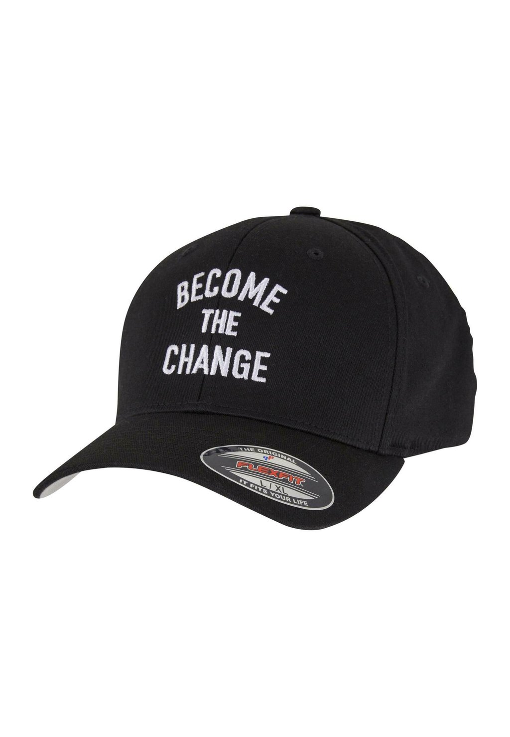 

Бейсболка BECOME THE CHANGE WORDING COMBED Mister Tee, черный