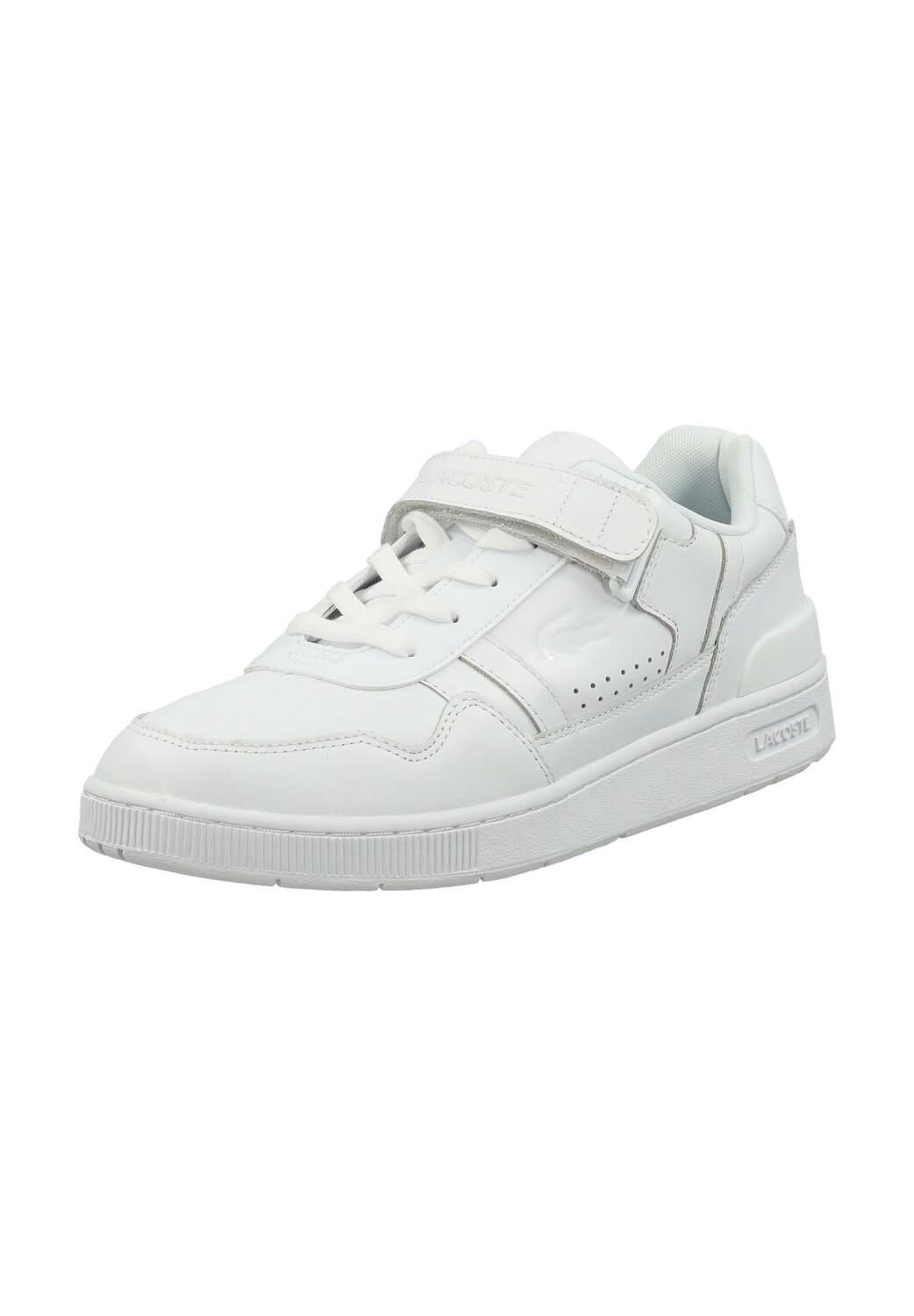 

Кроссовки из кожи/синтетики LACOSTE, цвет Wei_/wei_