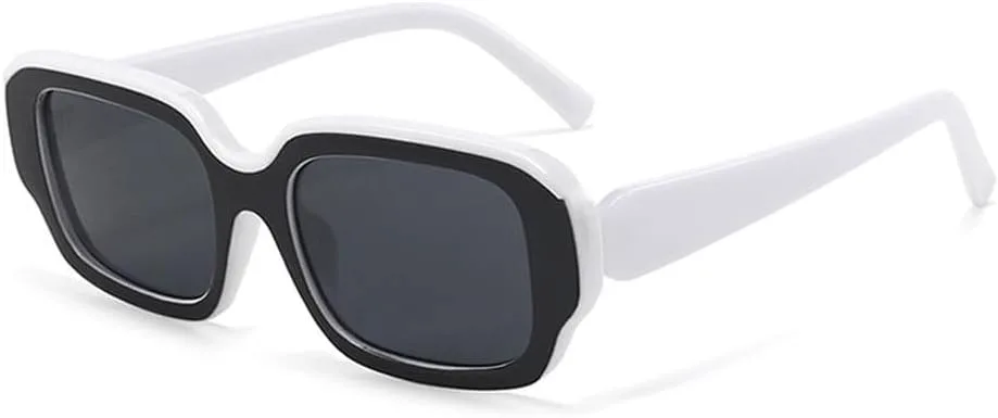 

Солнцезащитные очки UV400 — в стиле панк, конфетные цвета, для женщин и мужчин, для бега и занятий спортом на открытом воздухе generic, Blackwhite-black.