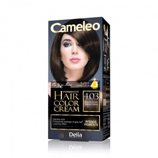 

Крем-краска для волос Cameleo, краска для волос 4.03 Мокко Коричневый Delia Cosmetics