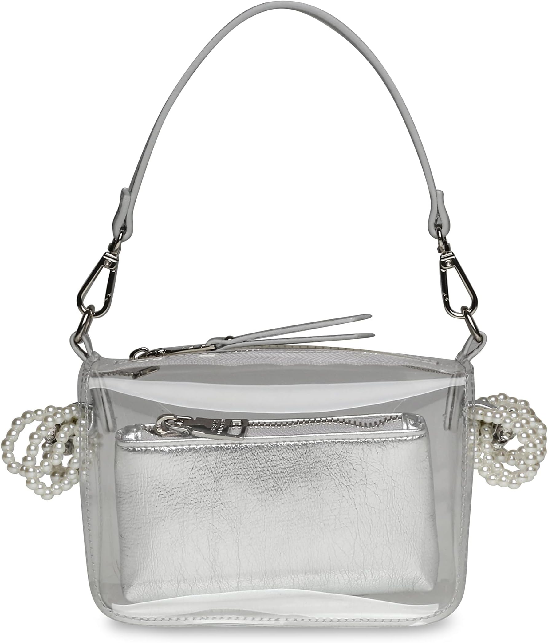 

Сумка кросс-боди Steve Madden Bnoble-R Crossbody, цвет Clear/Silver