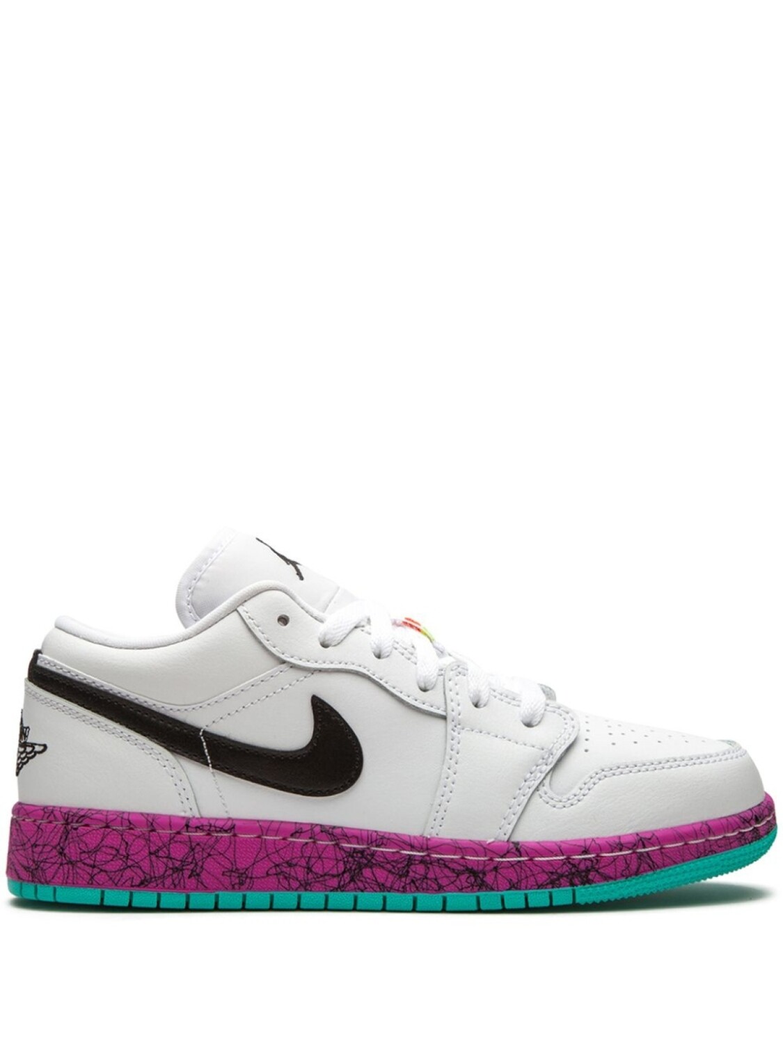 

Кроссовки Air Jordan 1 Grades Jordan Kids, белый