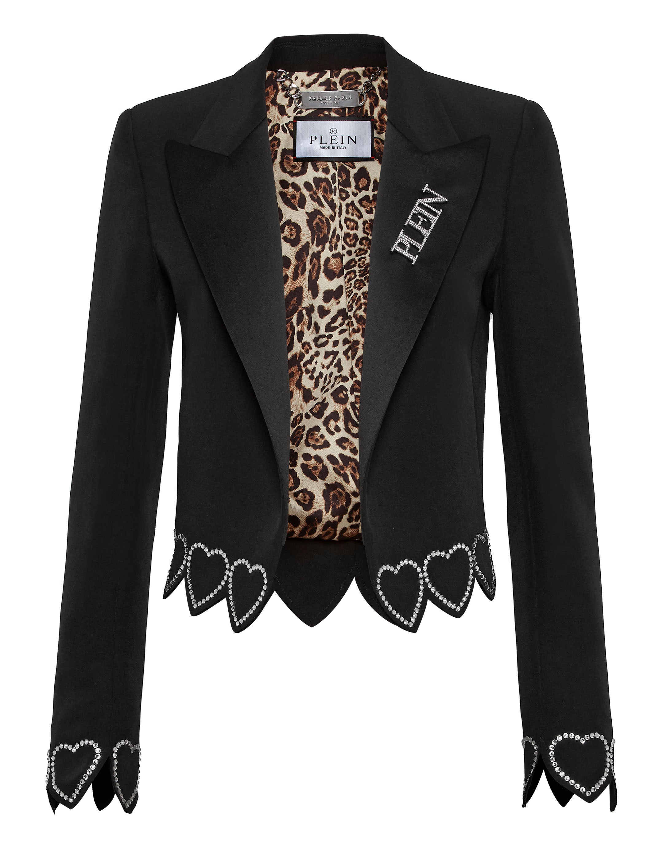 

Блейзер Cady Bolero Heart PHILIPP PLEIN, черный