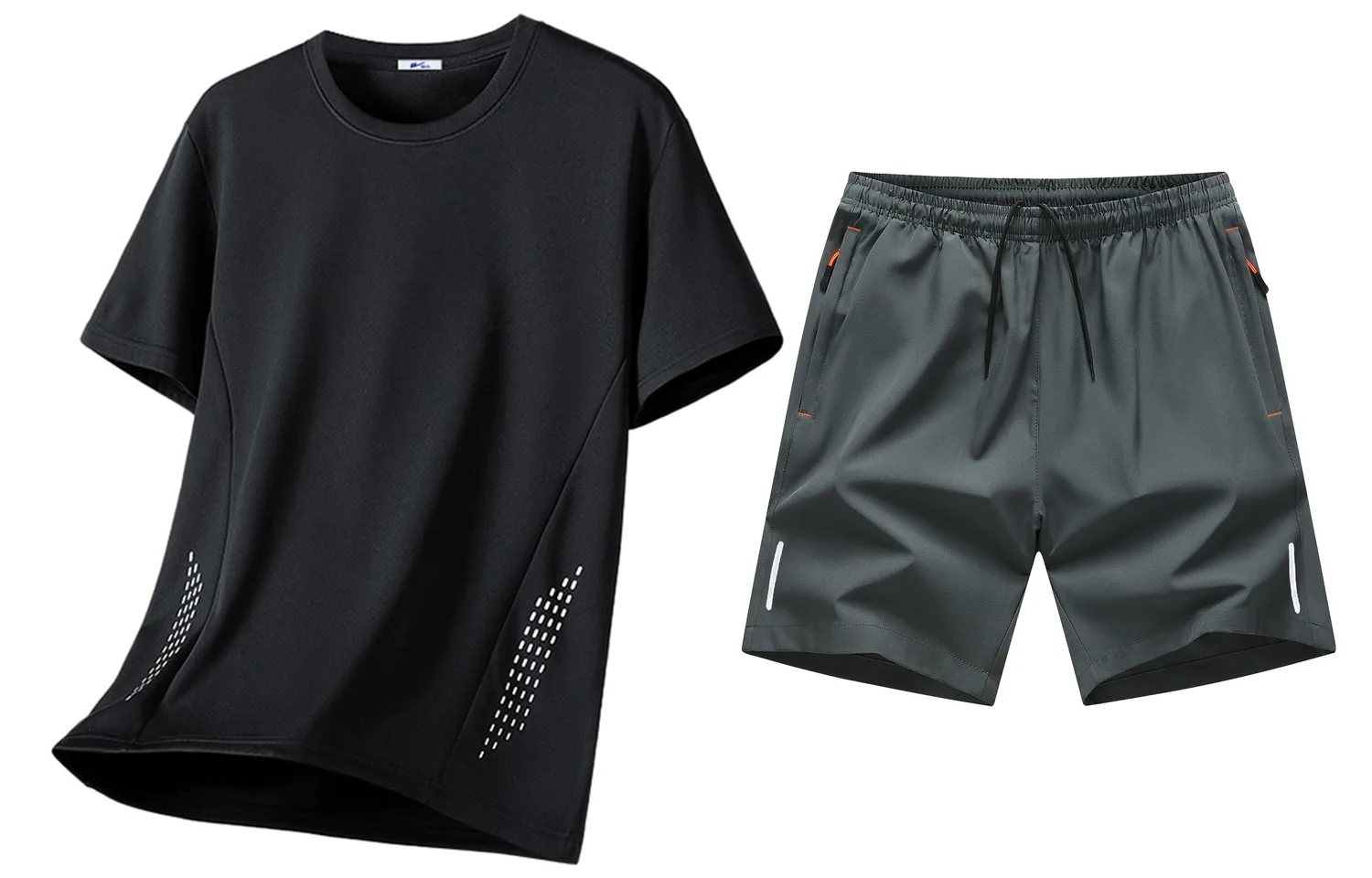 Коллекция "Riding The Wind" спортивная одежда унисекс WARRIOR, 821 Black+890 Gray (Clothing Sets)