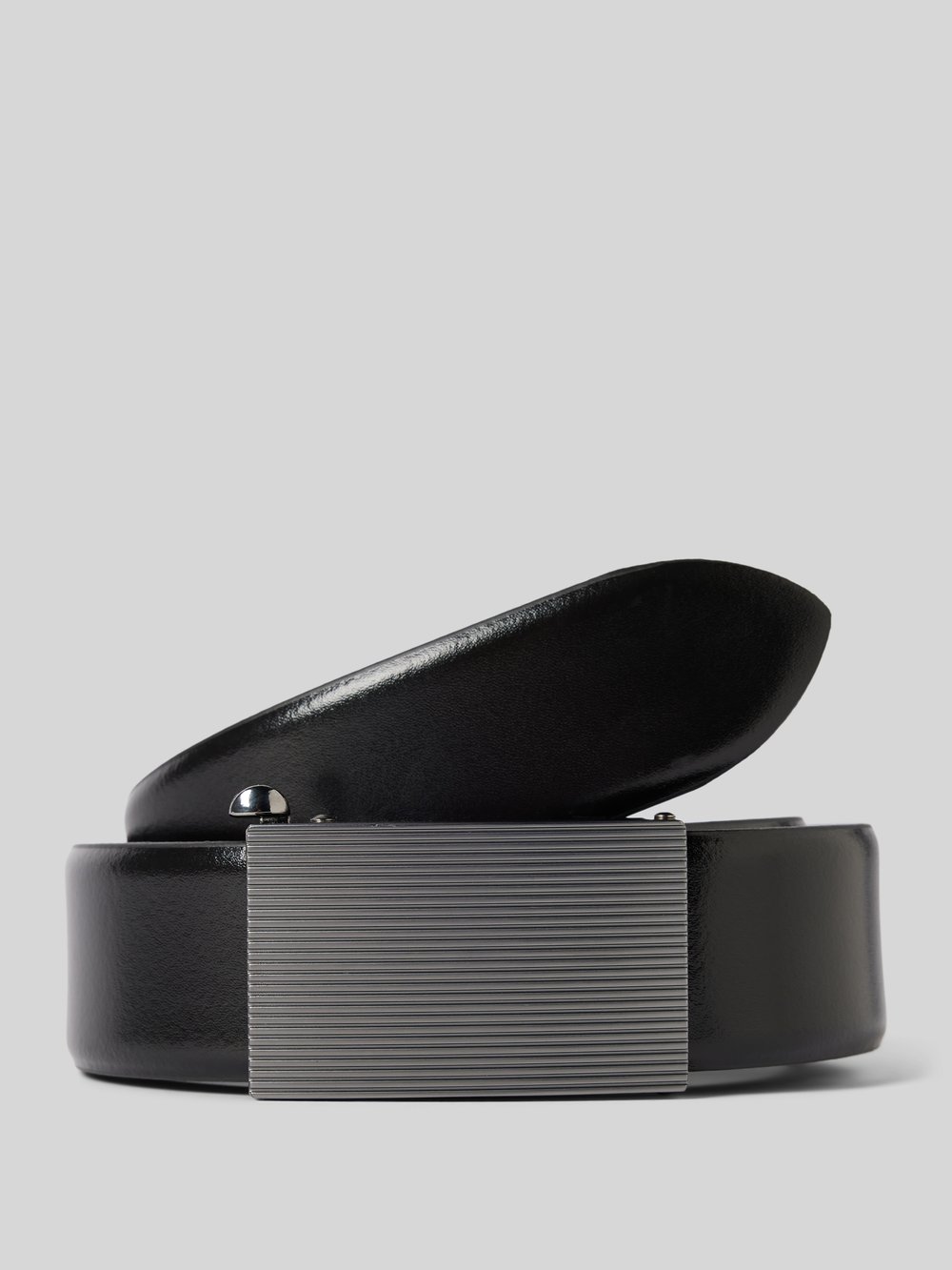 

Кожаный ремень с застежкой-кнопкой Lloyd Men's Belts, черный