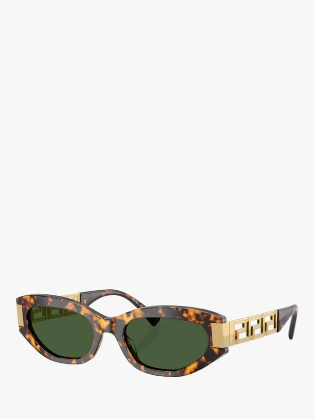 

Женские солнцезащитные очки Cat's Eye VE4501 Versace, Brown Tortoise/Green