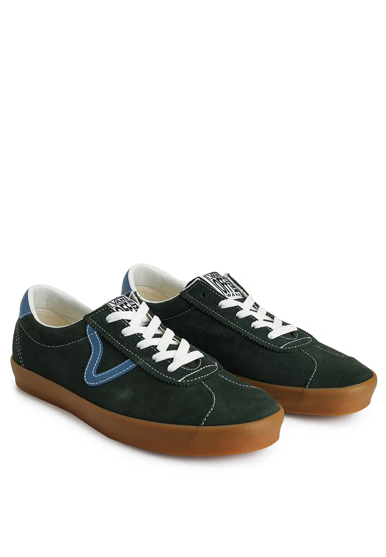 Кроссовки мужские низкие, Sport Low Sneakers Vans, синий/зеленый — фото 2