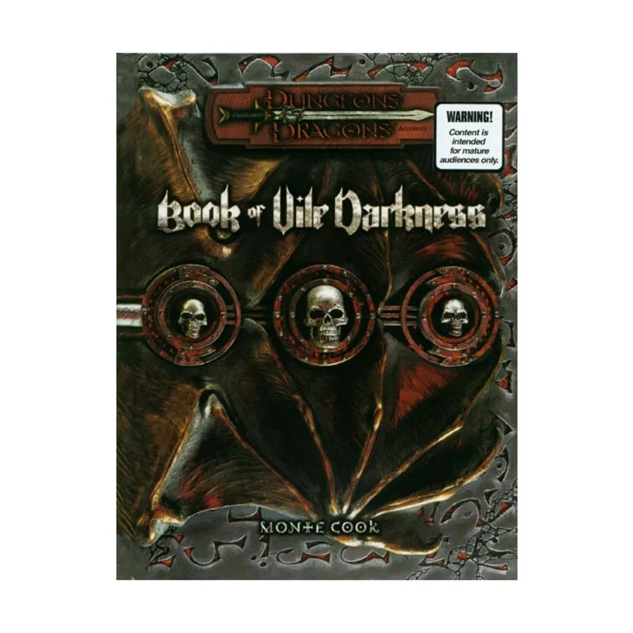 

Book of Vile Darkness, Dungeons & Dragons (3rd Edition) (d20) - Sourcebooks, твердый переплет