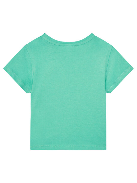 Футболка обычного кроя 3I1XG10JB United Colors Of Benetton, зеленый — фото 2