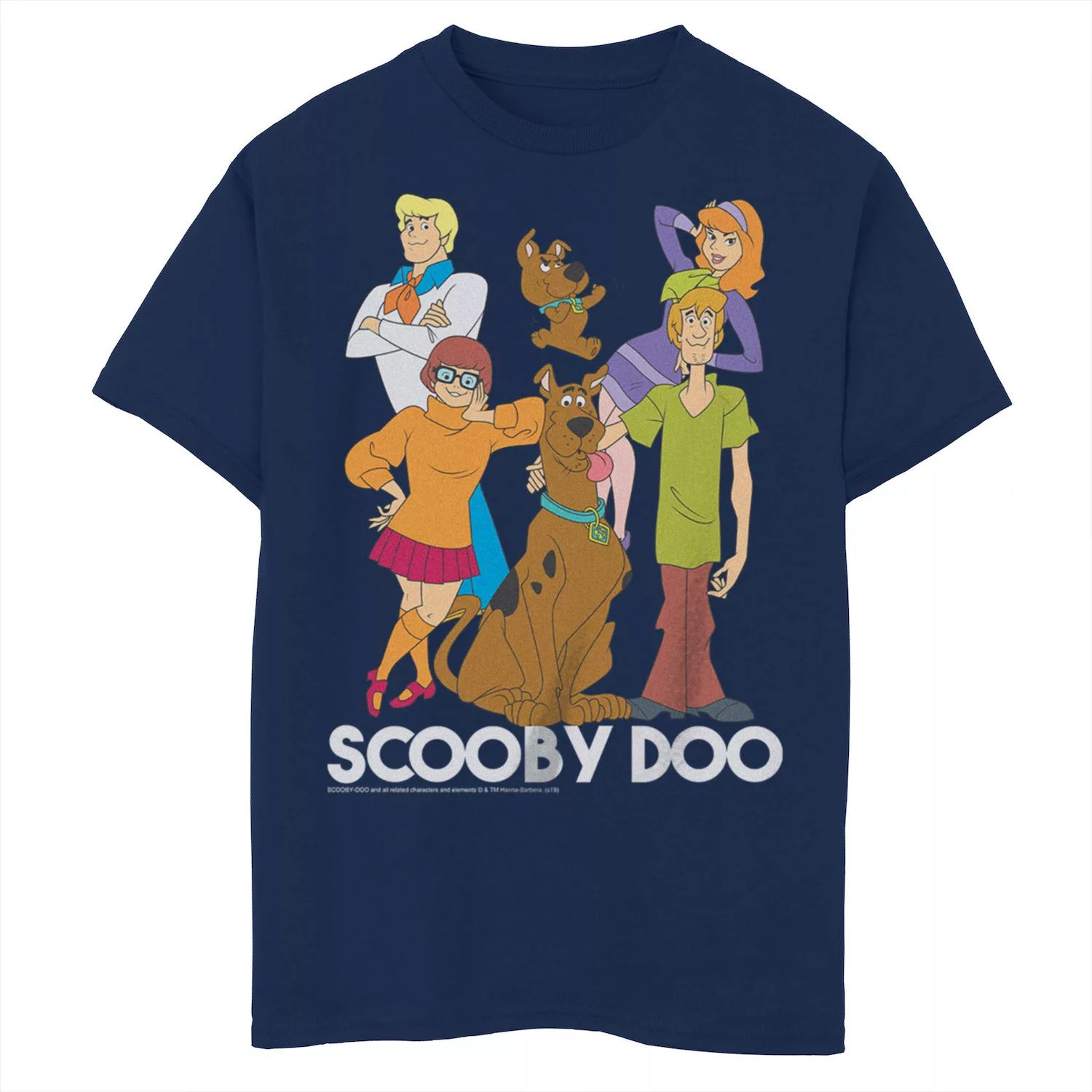 

Футболка с логотипом группы Scooby Doo для мальчиков 8–20 лет Licensed Character