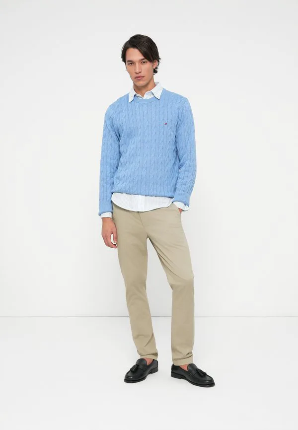Брюки-Чиносы bleecker с текстурированным принтом, узкие. Tommy Hilfiger, Batique Khaki — фото 2