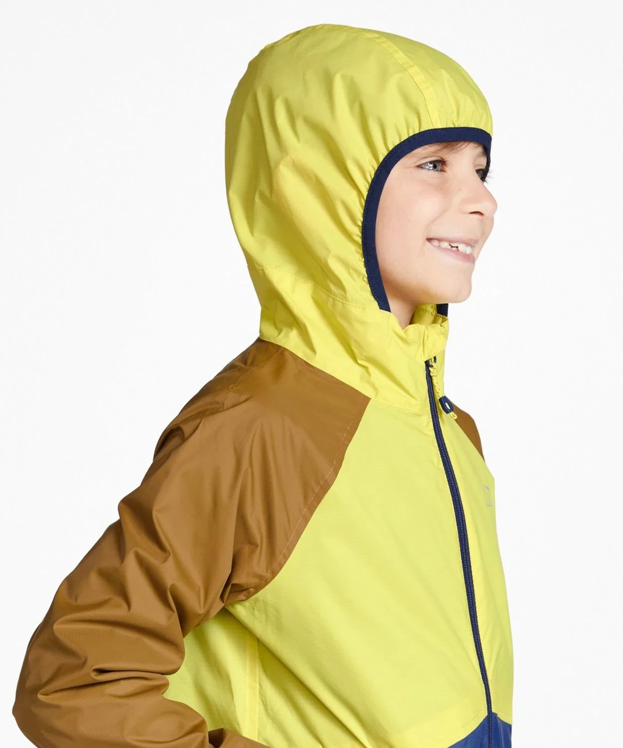 Ветровка детская L.L.Bean Wind and Rain Jacket фиолетовая — фото 4