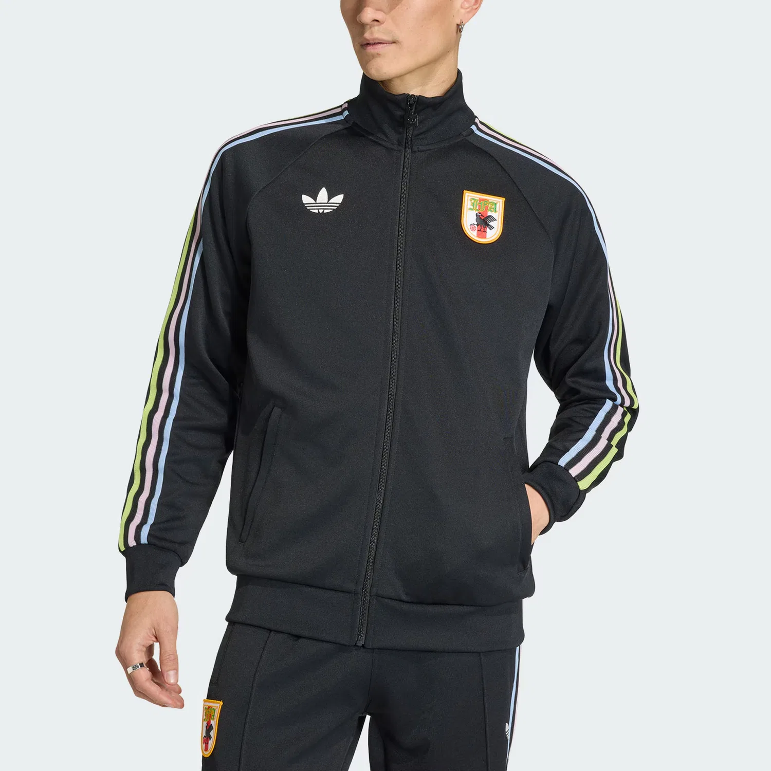 Куртка мужская Black Moderate Adidas Originals — фото 4