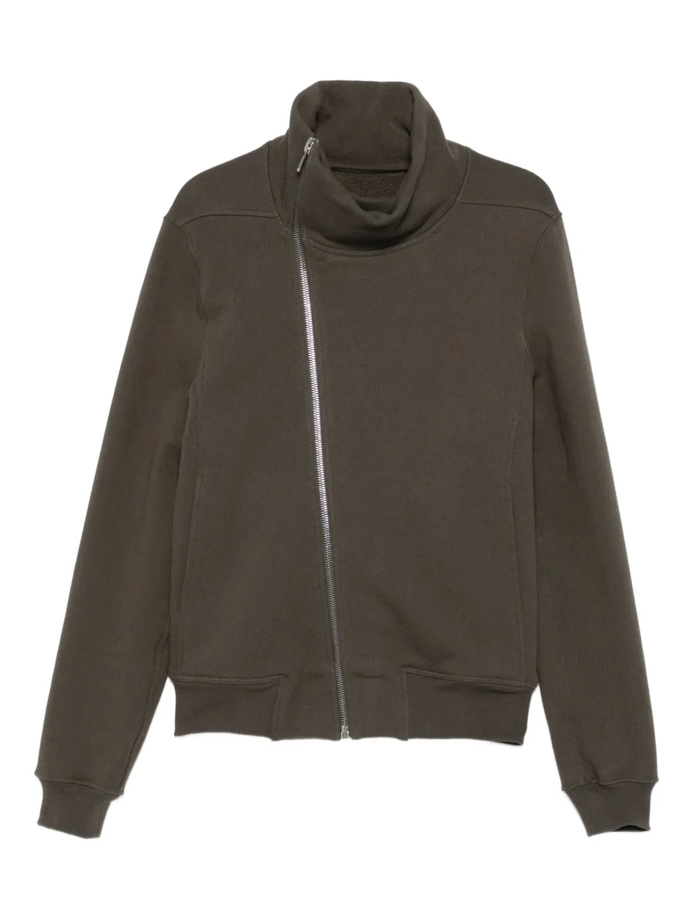 

Куртка на молнии с высоким воротником Rick Owens, зеленый