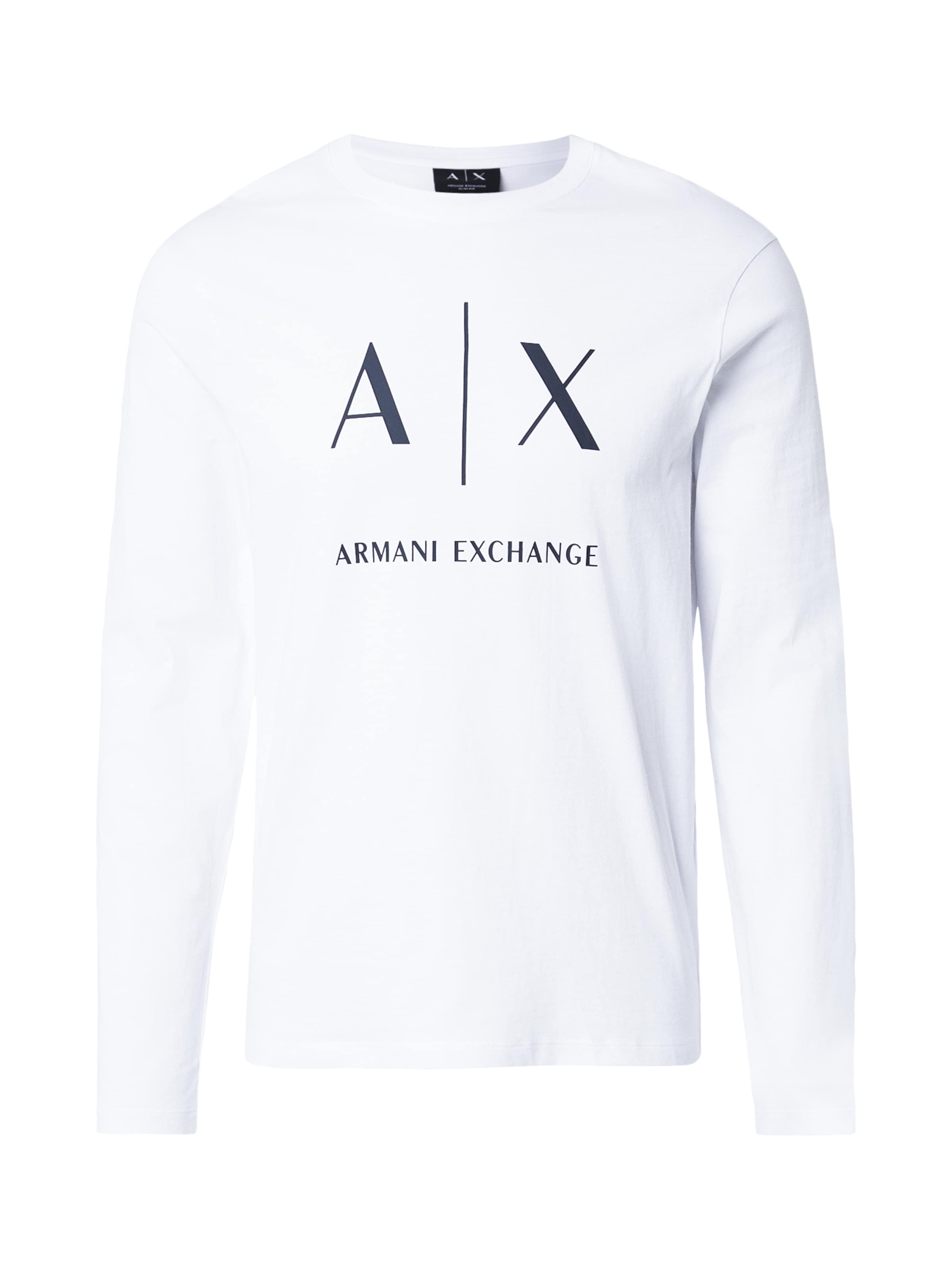 

ARMANI EXCHANGE Футболка в белом цвете