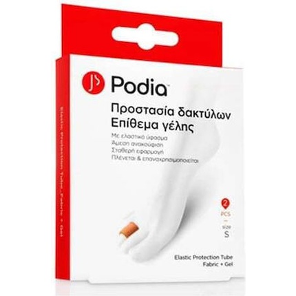 

Гелевый защитный пластырь для пальцев - маленький размер, 2 шт Podia