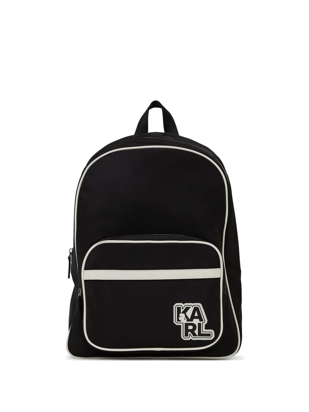 

Рюкзак с логотипом KARL LAGERFELD, черный
