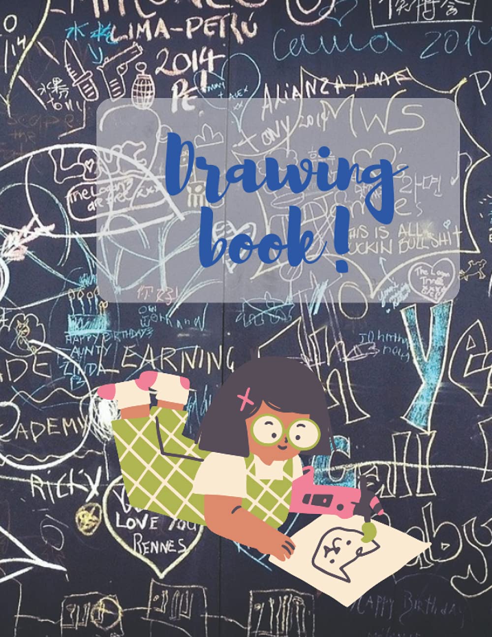 

Drawing Book: Notebook for Drawing, Writing, Sketching or Doodling,gift idea for your lover: Drawing notebook 8.5 x 11 inch (21.59 x 27.94 cm) 120 page in Matte cover (Independently published)