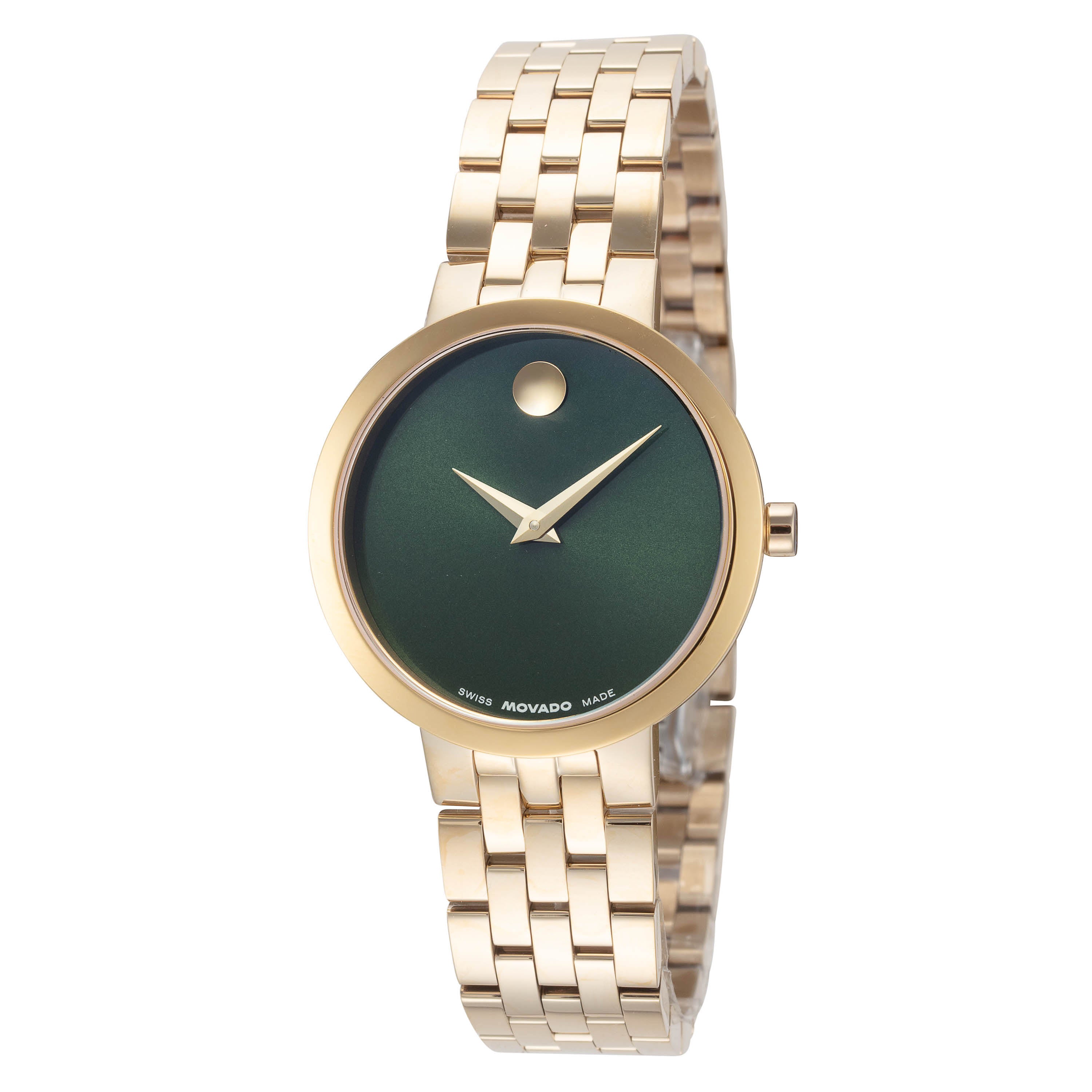 

Кварцевые часы Movado Women's Museum 29 мм Movado, золотой