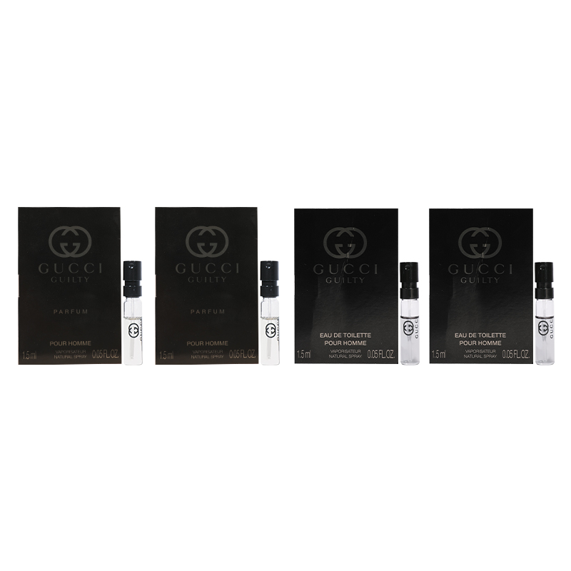 Набор образцов Sinful Love Passion из трех парфюмов Eau De Parfum и Eau De Toilette 1,5 мл*3 шт/4 шт GUCCI — фото 3